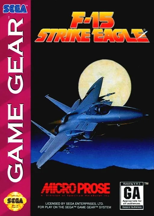 Обложка игры F-15 Strike Eagle